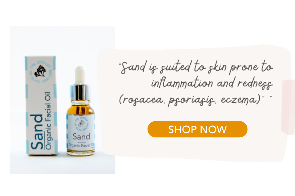 Skin care guide sand facial oil